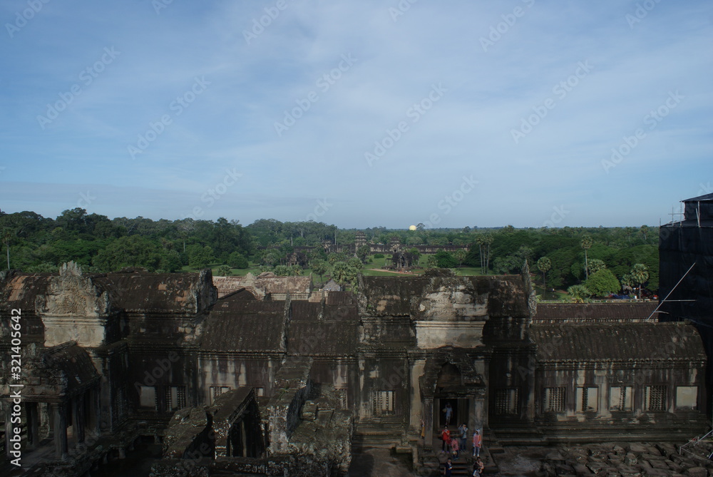 Angkor Wat is a Hindu Temple in Cambodia