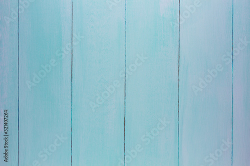 Turquoise background of vertical boards, wooden texture