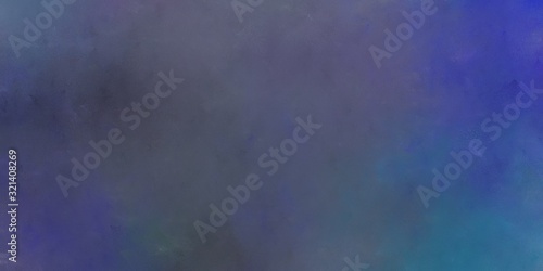 abstract painted artistic decorative horizontal background header with dark slate blue, old lavender and dark slate gray color