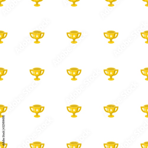 award icon pattern seamless isolated on white background