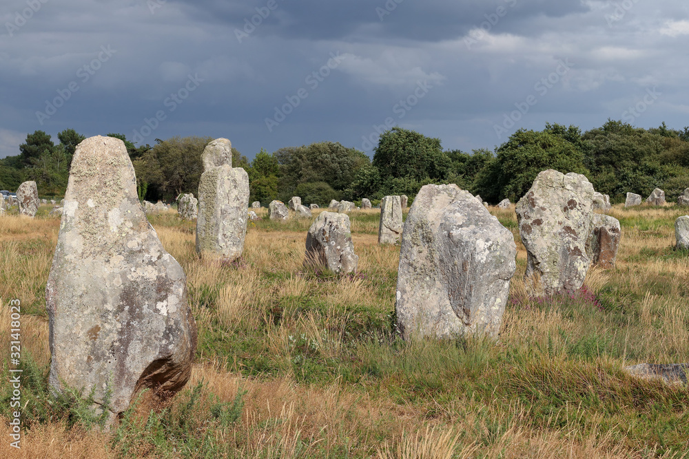 Alignements de Carnac - Alignements du Menec - rows of Menhirs Alignements de Carnac - Alignements du Menec - rows of Menhirs
