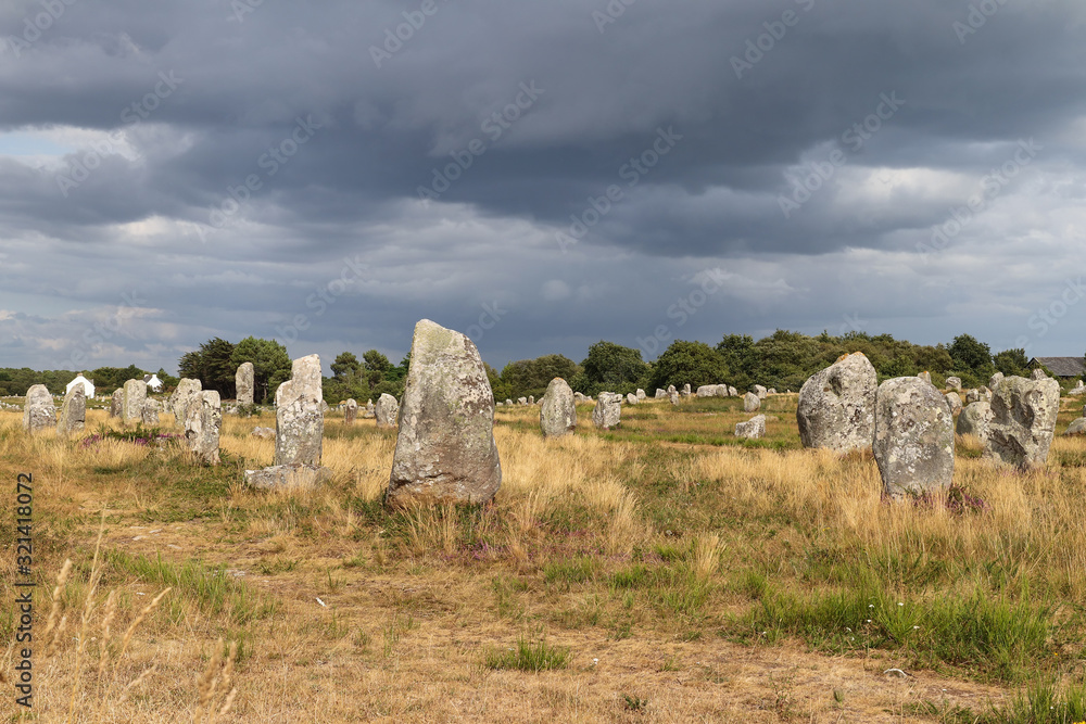 Alignements de Carnac - Alignements du Menec - rows of Menhirs Alignements de Carnac - Alignements du Menec - rows of Menhirs