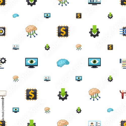 learning icons pattern seamless