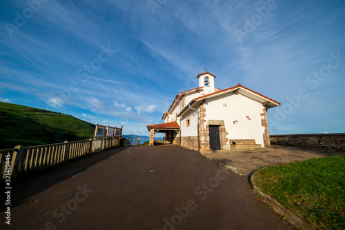 The Christian hermitage of San Telmo in Zumaia