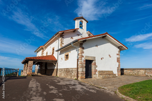 The Christian hermitage of San Telmo in Zumaia