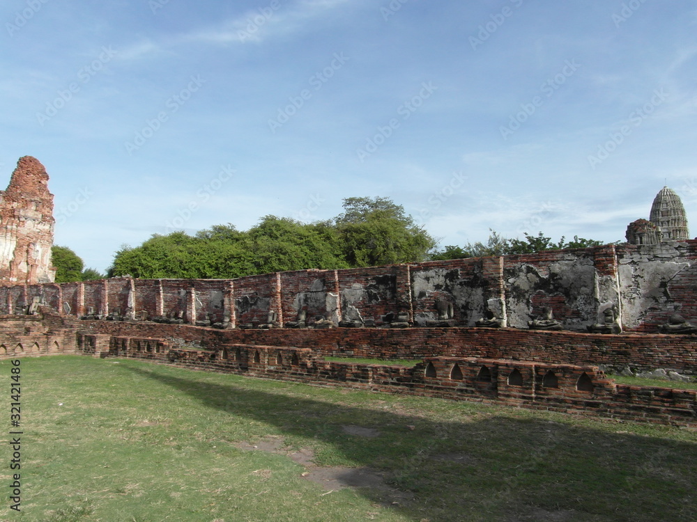 Ayutthaya is an ancient city in Thailand