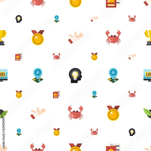 label icons pattern seamless