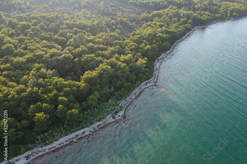 Adriatic seashore near Pasman
