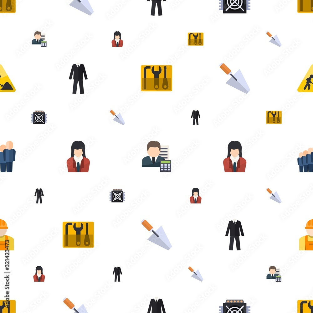worker icons pattern seamless worker icons pattern seamless