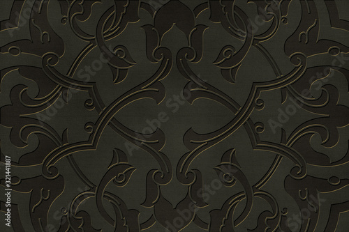 Background illustration made with Ottoman motifs