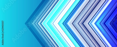 abstract pointy arrow with modern style background