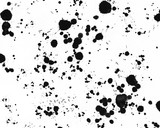 black and white texture abstract background in dots