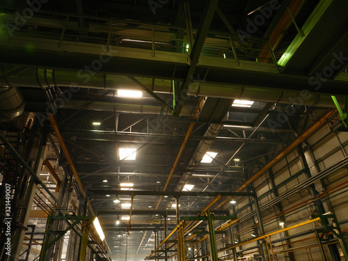 Roof & wall of factory buildind