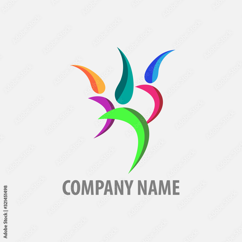 Obraz premium Company Logo General Vector Template Design Illustration