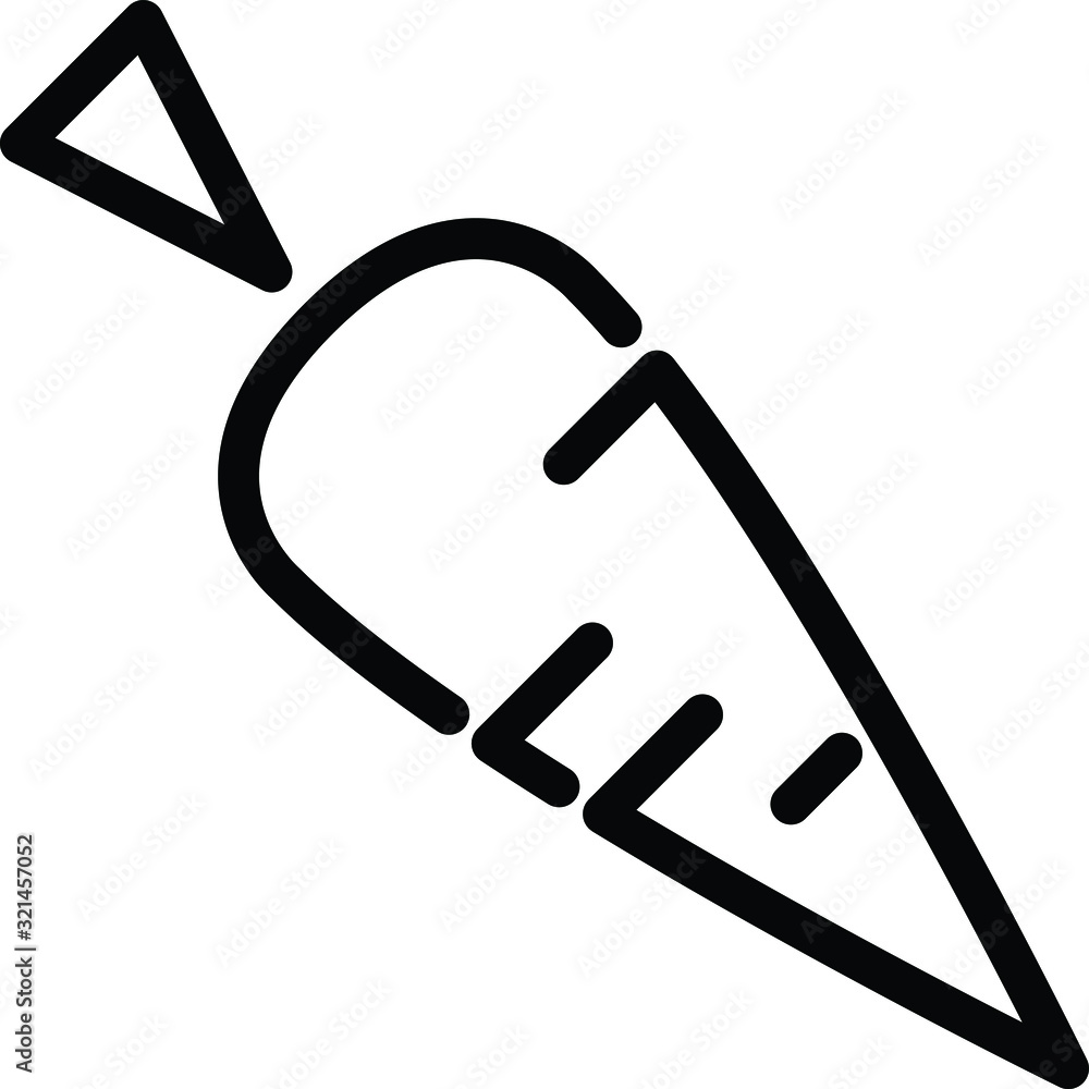 carrot logo , vector illustration carrot logo , vector illustration