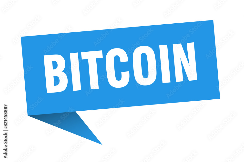 bitcoin speech bubble. bitcoin ribbon sign. bitcoin banner bitcoin speech bubble. bitcoin ribbon sign. bitcoin banner