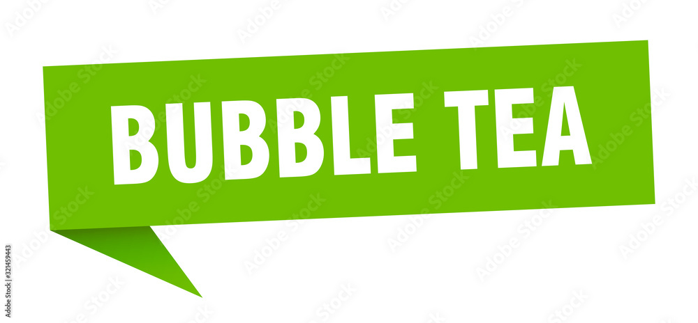 bubble tea speech bubble. bubble tea ribbon sign. bubble tea banner bubble tea speech bubble. bubble tea ribbon sign. bubble tea banner