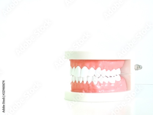 teeth and toothbrush