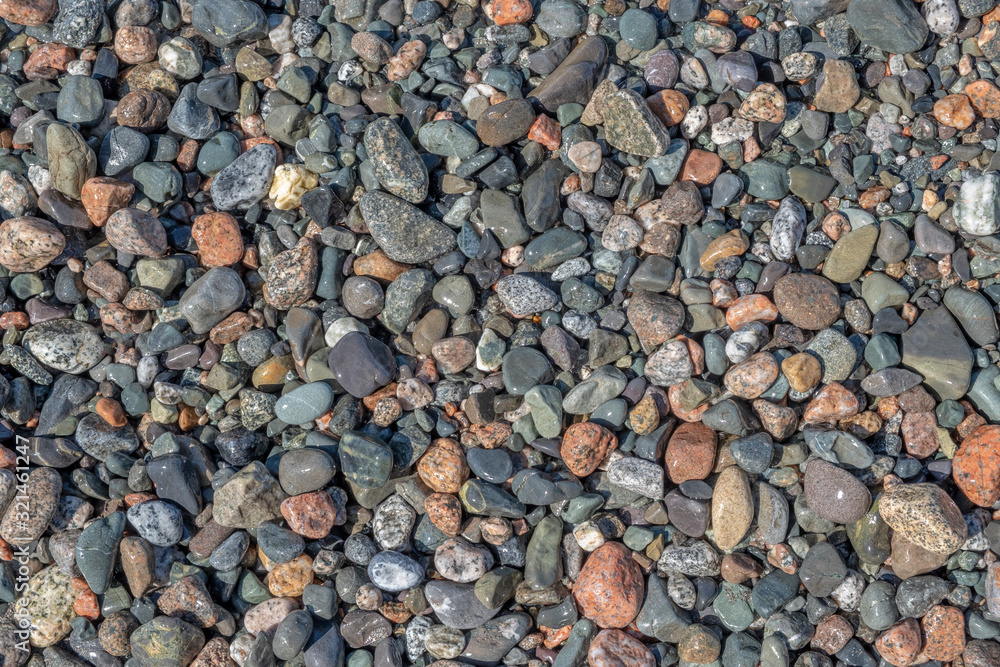 Pebble beach background. Pebble beach background.