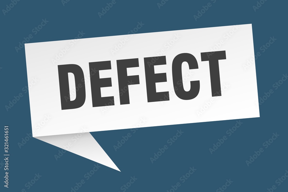 defect speech bubble. defect ribbon sign. defect banner defect speech bubble. defect ribbon sign. defect banner