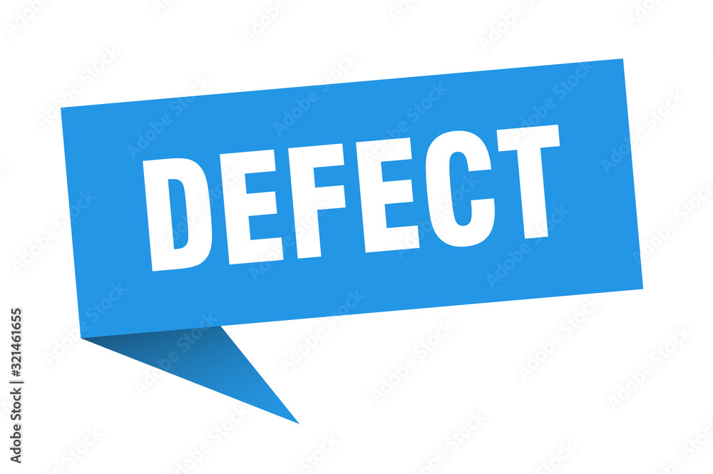 defect speech bubble. defect ribbon sign. defect banner defect speech bubble. defect ribbon sign. defect banner