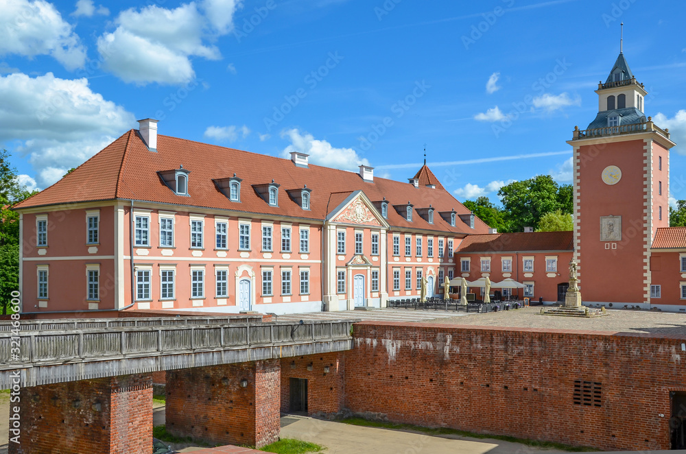 Medieval gothic castle in Lidzbark Warmiński, Warmian-Masurian Voivodeship, Poland. Medieval gothic castle in Lidzbark Warmiński, Warmian-Masurian Voivodeship, Poland.