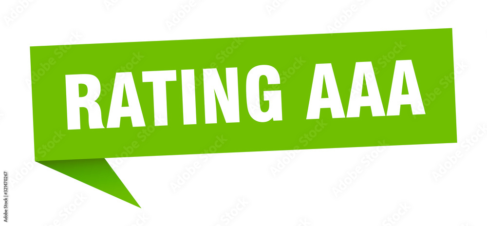 rating aaa speech bubble. rating aaa ribbon sign. rating aaa banner rating aaa speech bubble. rating aaa ribbon sign. rating aaa banner