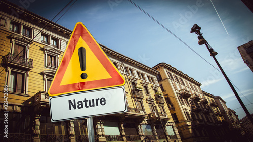 Street Sign to Nature