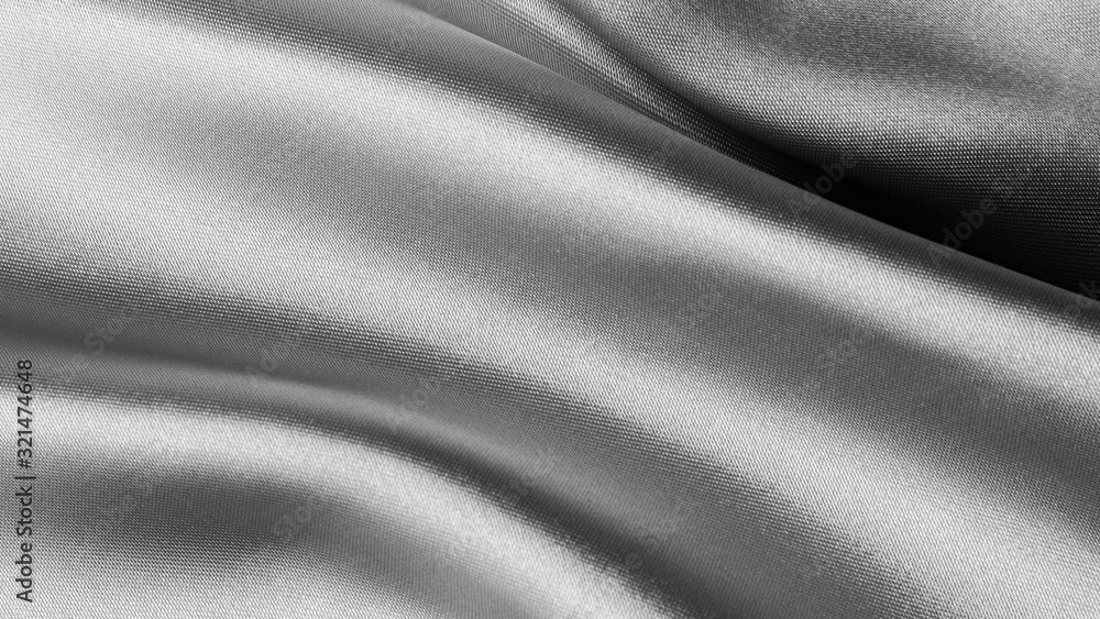 Smooth elegant grey fabric silk or satin texture for background. Smooth elegant grey fabric silk or satin texture for background.