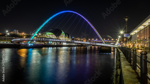 Millennium bridge, Newcastle © marcia
