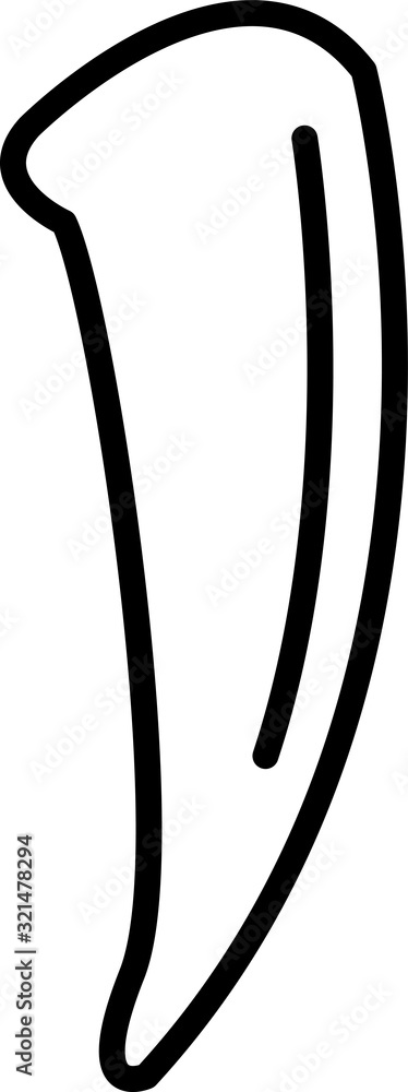 Tooth icon, vector illustration Tooth icon, vector illustration