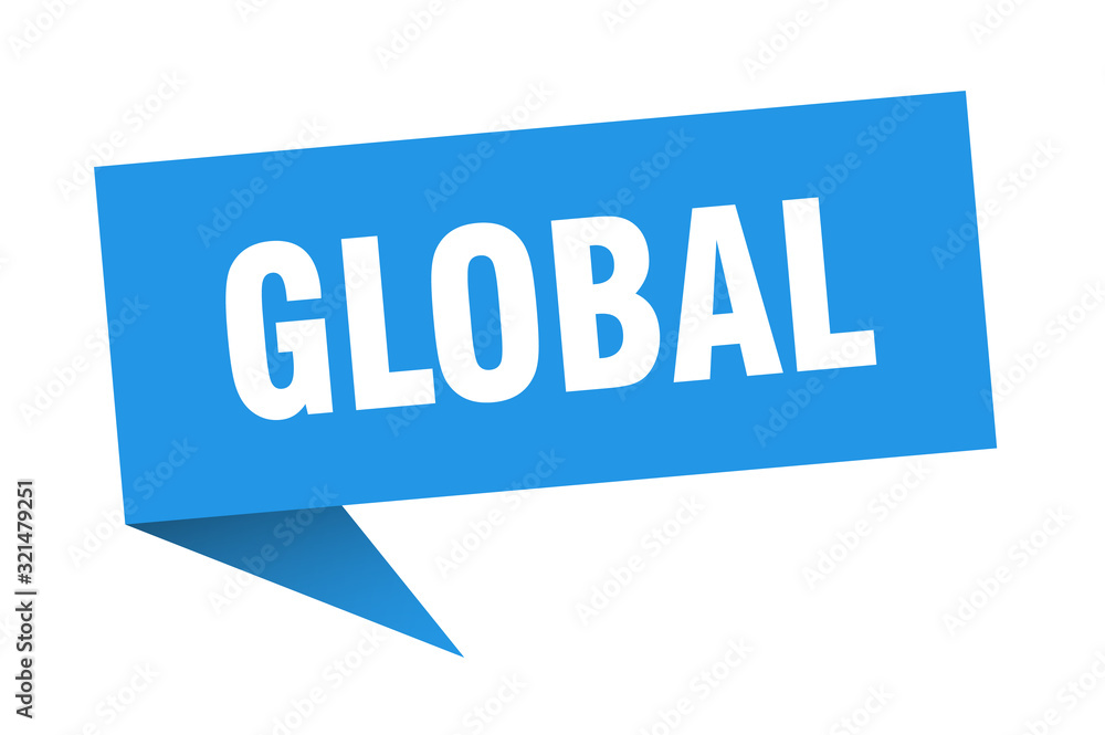 global speech bubble. global ribbon sign. global banner global speech bubble. global ribbon sign. global banner