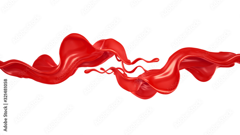 Splash fluid. 3d illustration, 3d rendering. Splash fluid. 3d illustration, 3d rendering.