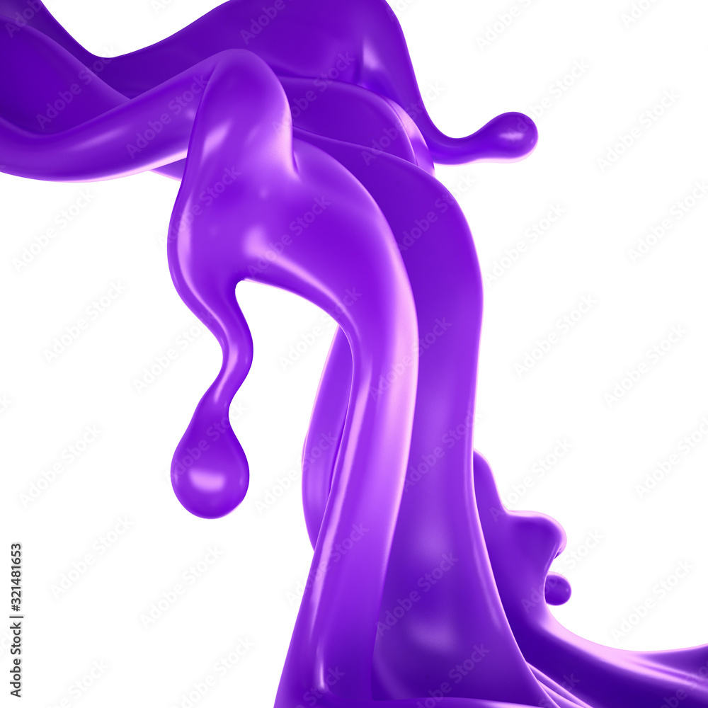 Splash fluid. 3d illustration, 3d rendering. Splash fluid. 3d illustration, 3d rendering.
