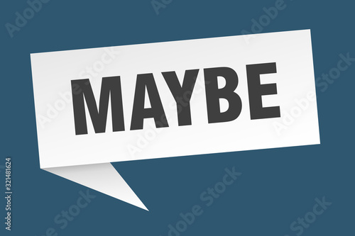 maybe speech bubble. maybe ribbon sign. maybe banner