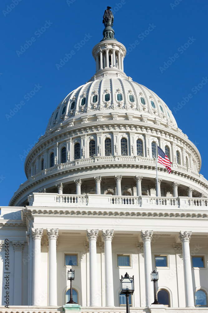 US Capitol Building in Washington DC daytime