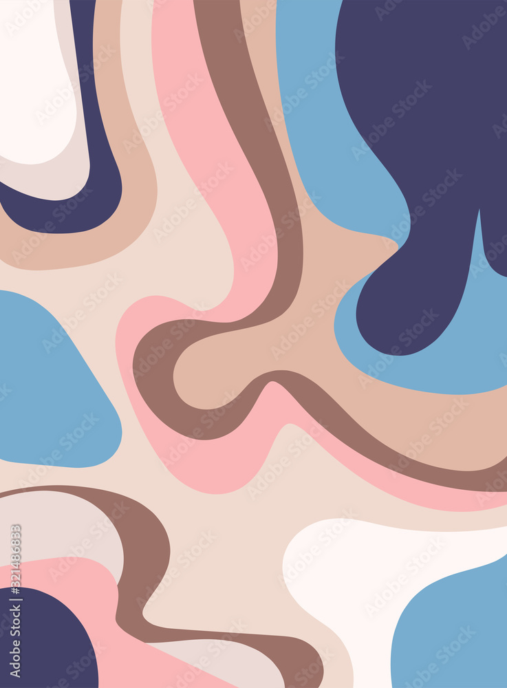 Trendy abstract background or card templates in modern colors, in popular art style Trendy abstract background or card templates in modern colors, in popular art style