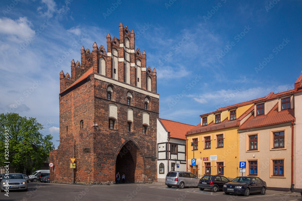 Museum Chelmno Gate in Brodnica, Kujawsko-Pomorskie, Poland