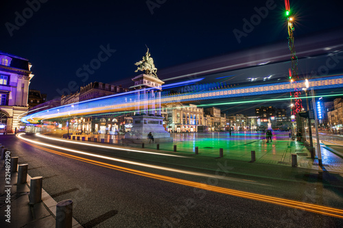 Place de Jaude la nuit
