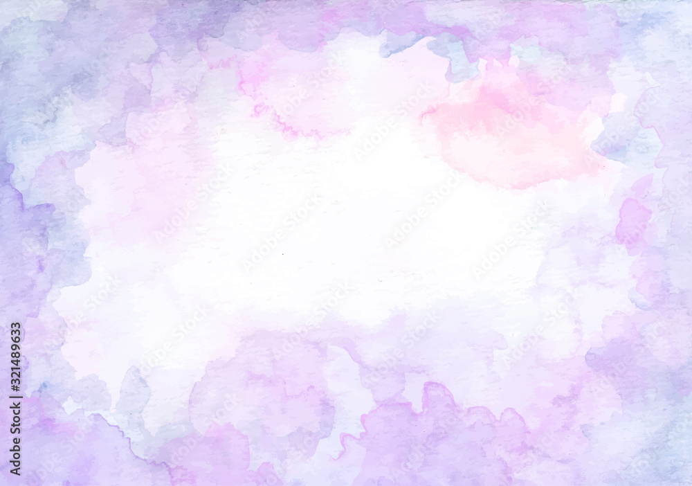Obraz premium purple watercolor abstract texture background