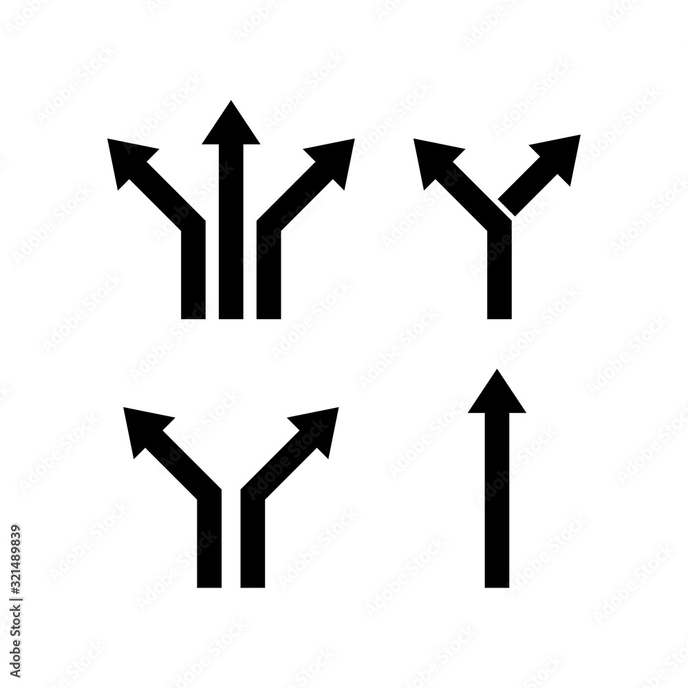 Way vector icon illustration design template Way vector icon illustration design template