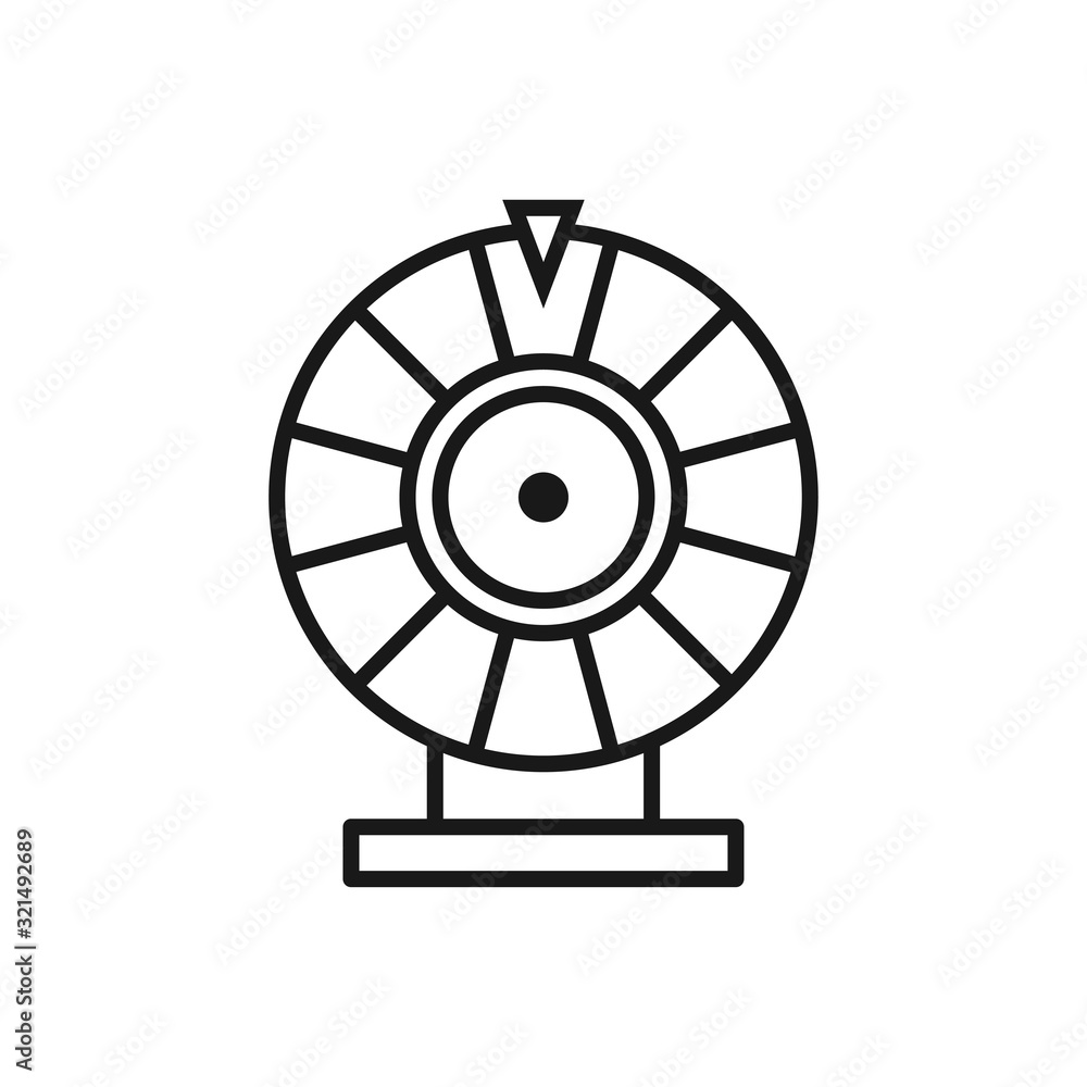 Obraz premium fortune icon vector design template EPS 10