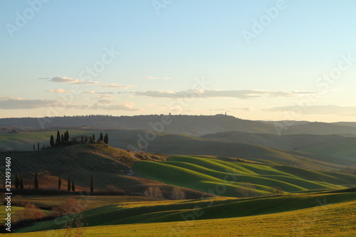 トスカーナの朝