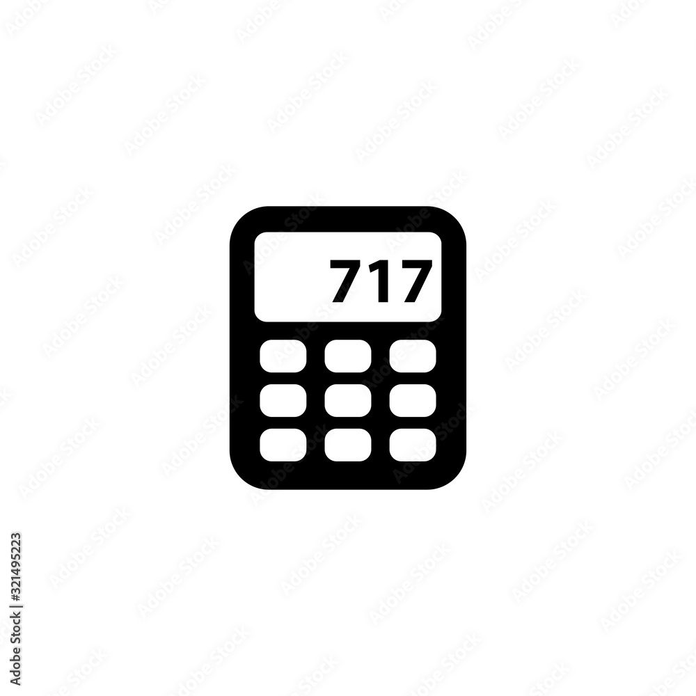 calculator icon design vector logo template EPS 10 calculator icon design vector logo template EPS 10
