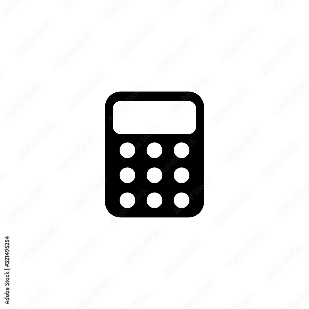 calculator icon design vector logo template EPS 10 calculator icon design vector logo template EPS 10