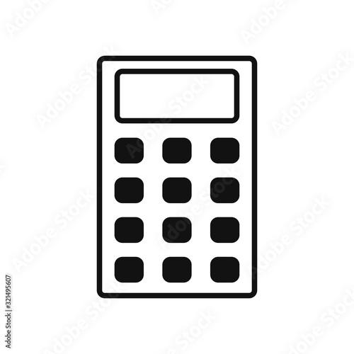 calculator icon design vector logo template EPS 10