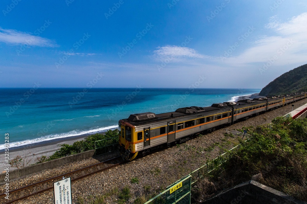 The most beautiful coastside railway in Tawian