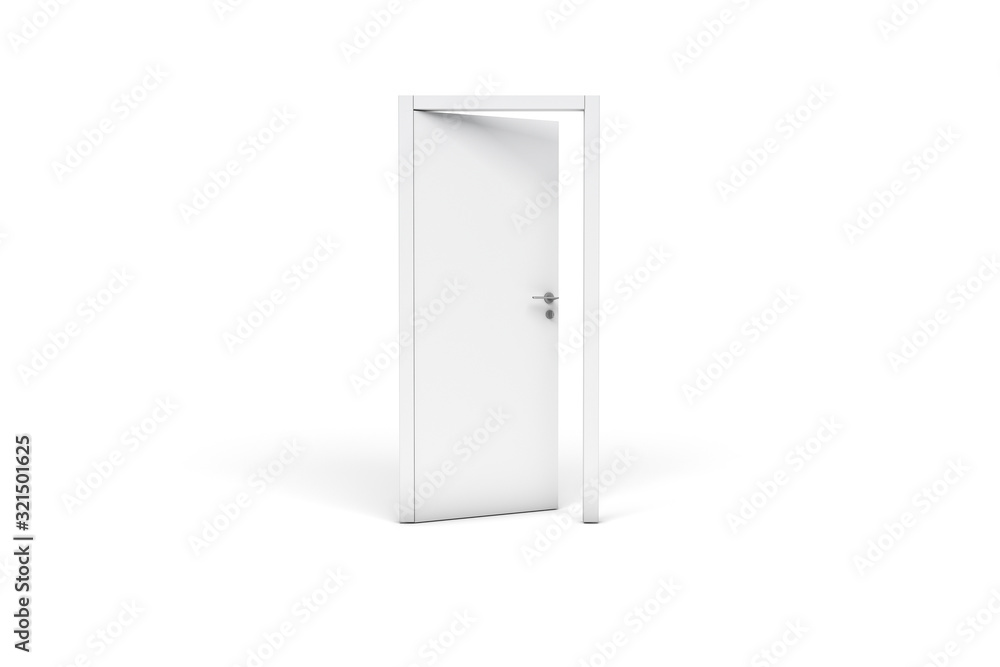 3D Rendering of Wooden Door 3D Rendering of Wooden Door