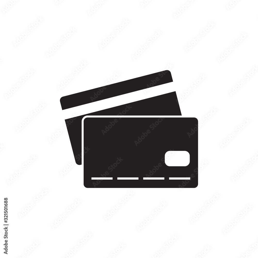 credit card icon vector design logo template EPS 10 credit card icon vector design logo template EPS 10