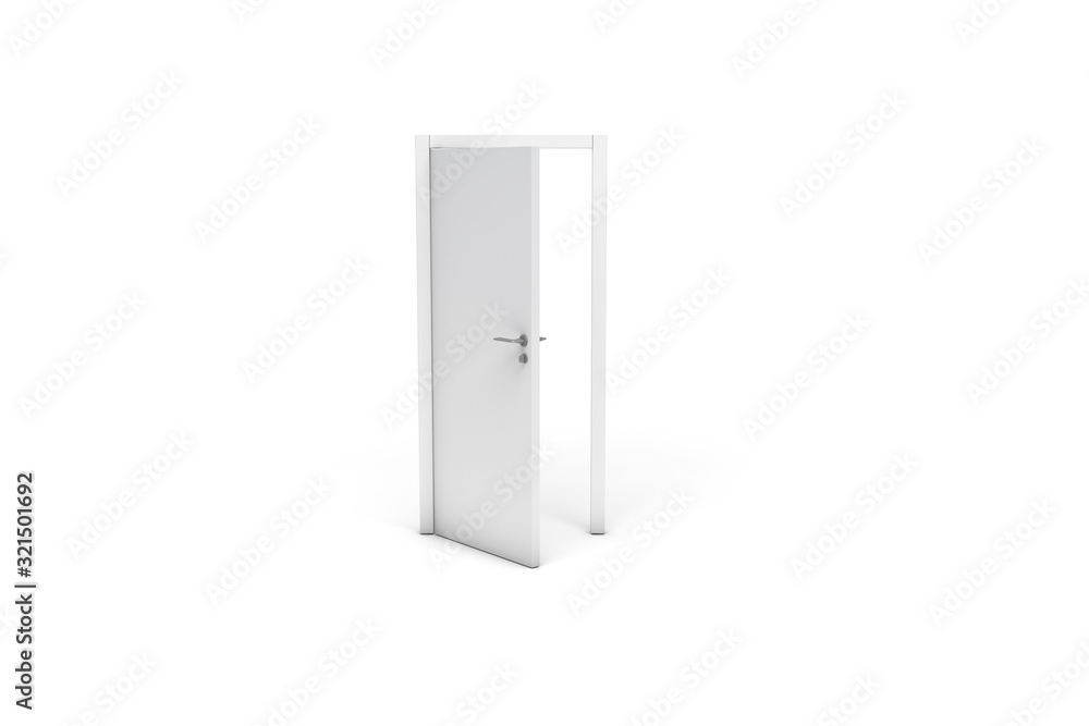 3D Rendering of Wooden Door 3D Rendering of Wooden Door